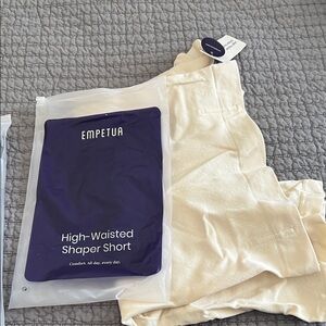 Shapermint -Waisted Shaper Short in Cream